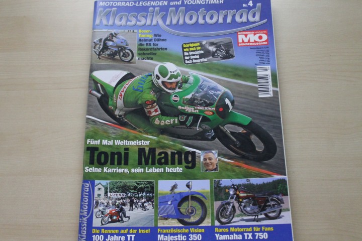 Deckblatt MO Klassik Motorrad (04/2007)